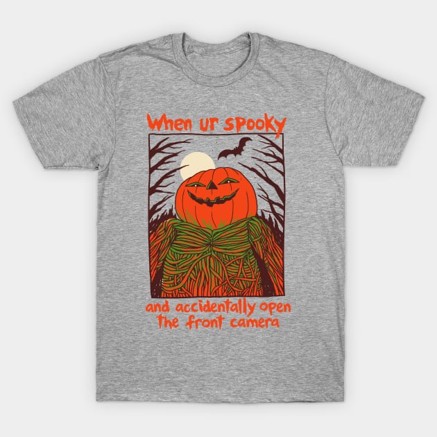 Spooky Selfie T-Shirt by Hillary White Rabbit